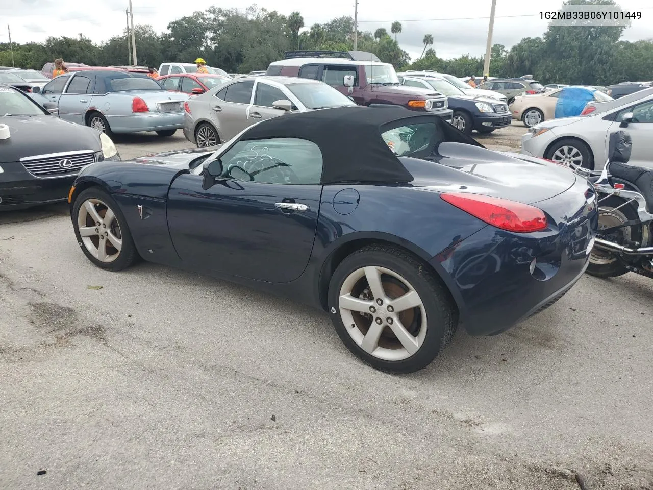 2006 Pontiac Solstice VIN: 1G2MB33B06Y101449 Lot: 74708724