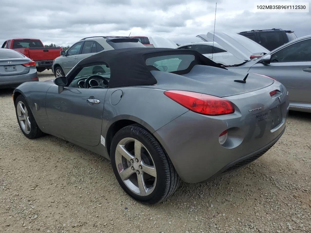 2006 Pontiac Solstice VIN: 1G2MB35B96Y112530 Lot: 75023734