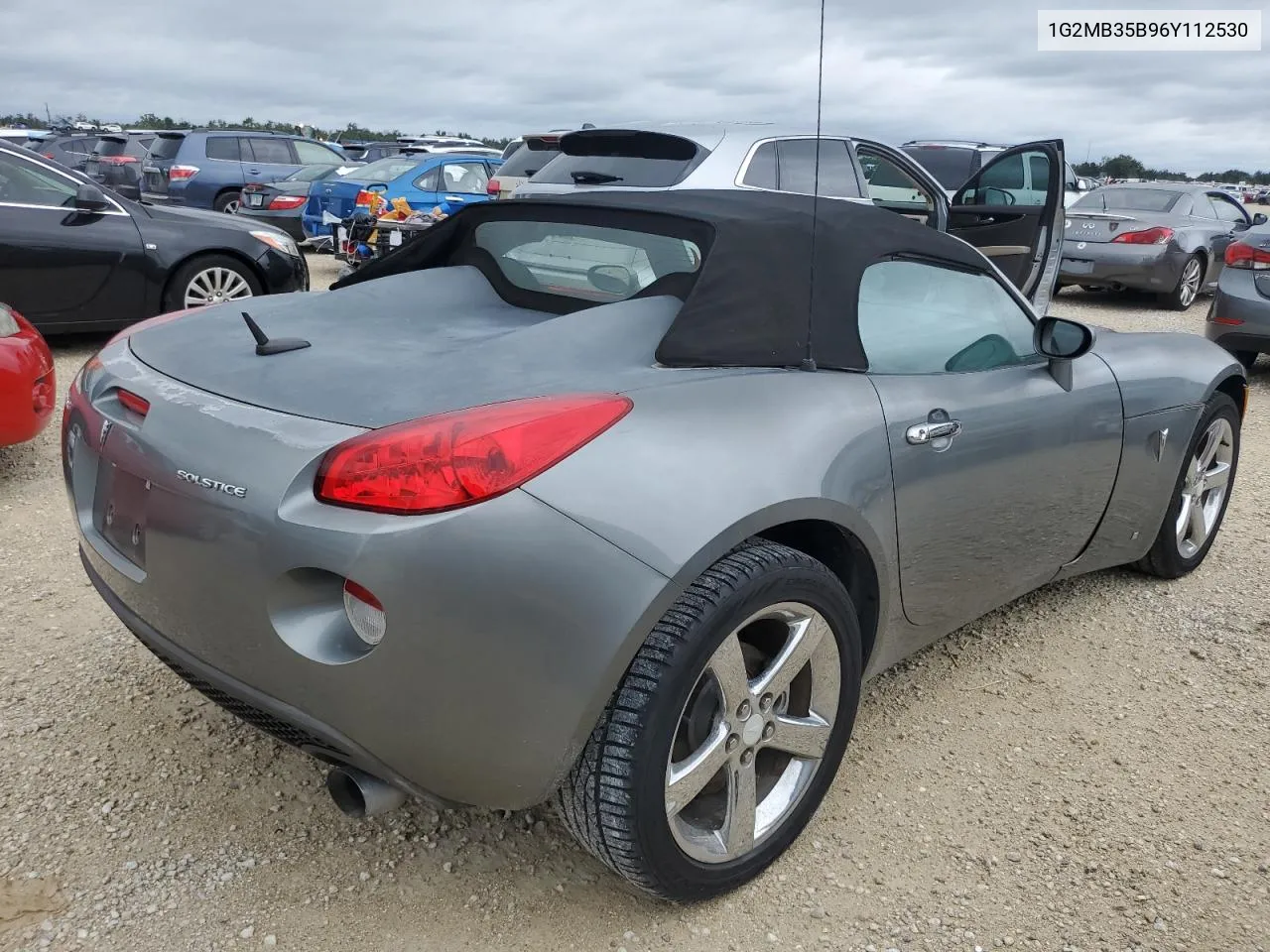 2006 Pontiac Solstice VIN: 1G2MB35B96Y112530 Lot: 75023734