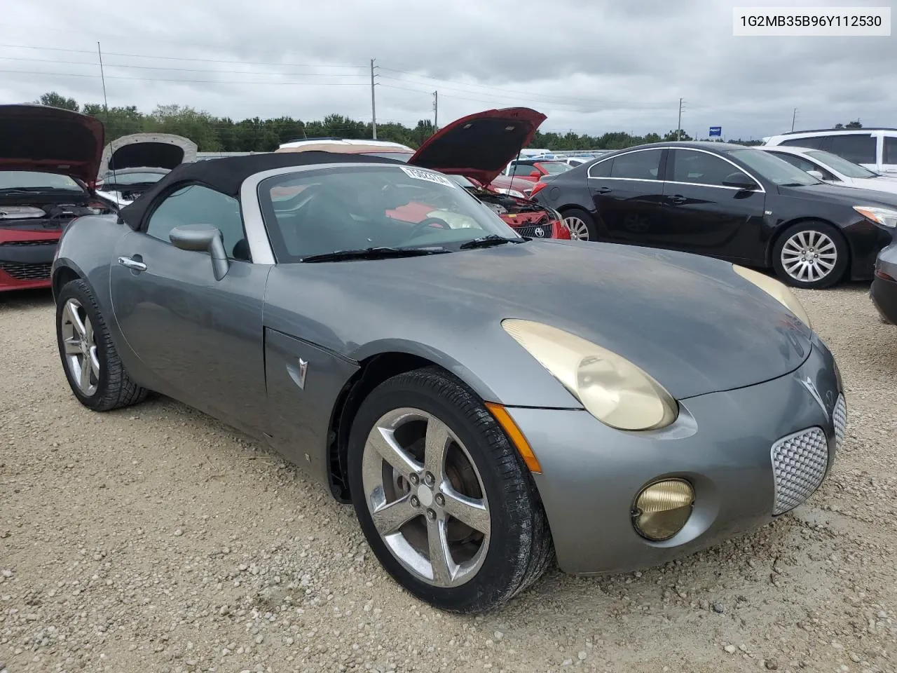 2006 Pontiac Solstice VIN: 1G2MB35B96Y112530 Lot: 75023734