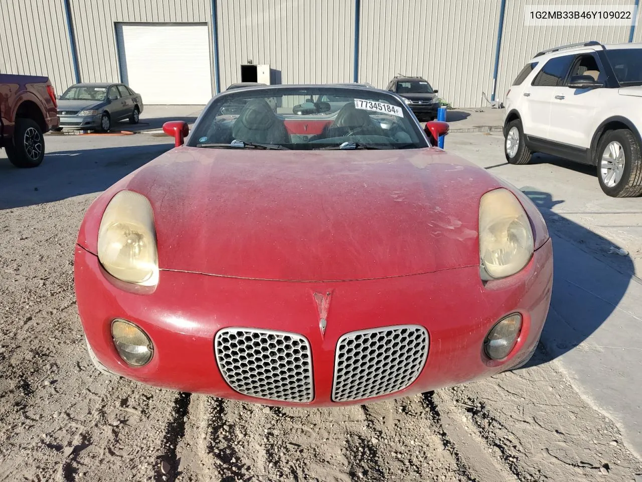 2006 Pontiac Solstice VIN: 1G2MB33B46Y109022 Lot: 77345184