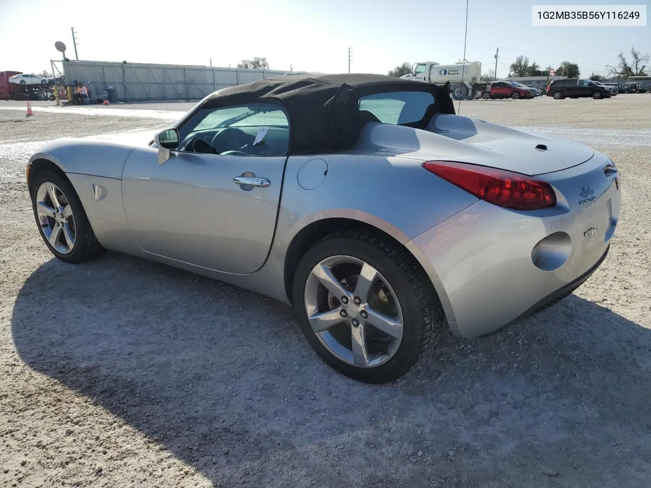 2006 Pontiac Solstice VIN: 1G2MB35B56Y116249 Lot: 77471704