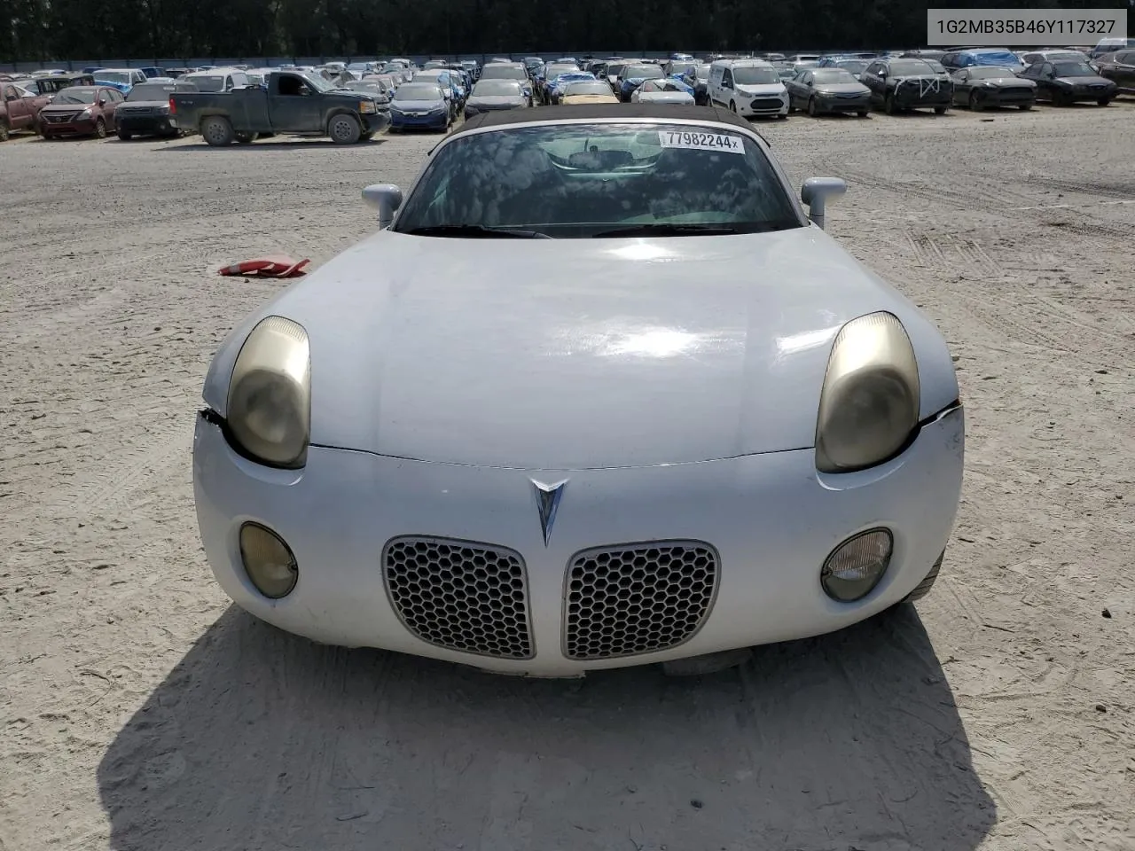 2006 Pontiac Solstice VIN: 1G2MB35B46Y117327 Lot: 77982244