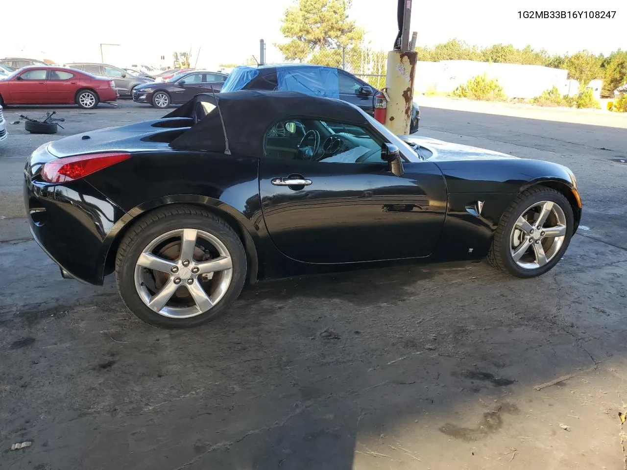 2006 Pontiac Solstice VIN: 1G2MB33B16Y108247 Lot: 78659294