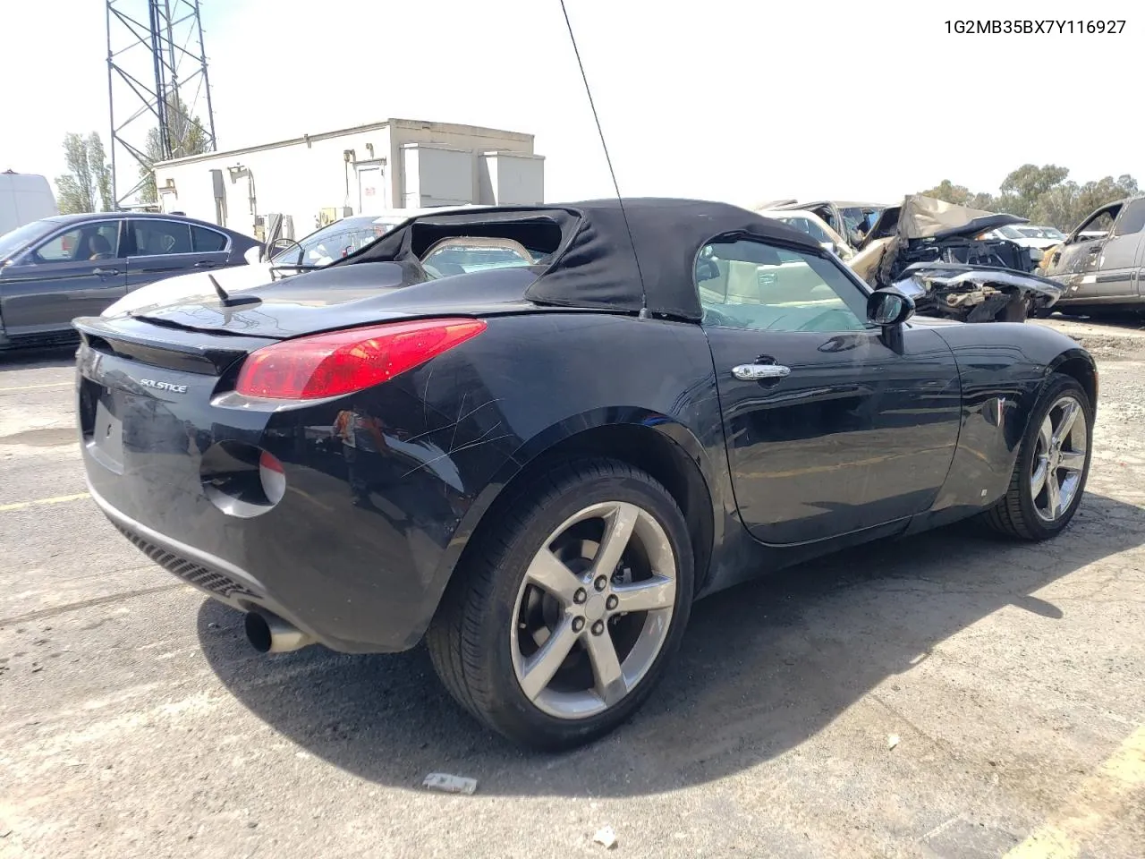 1G2MB35BX7Y116927 2007 Pontiac Solstice