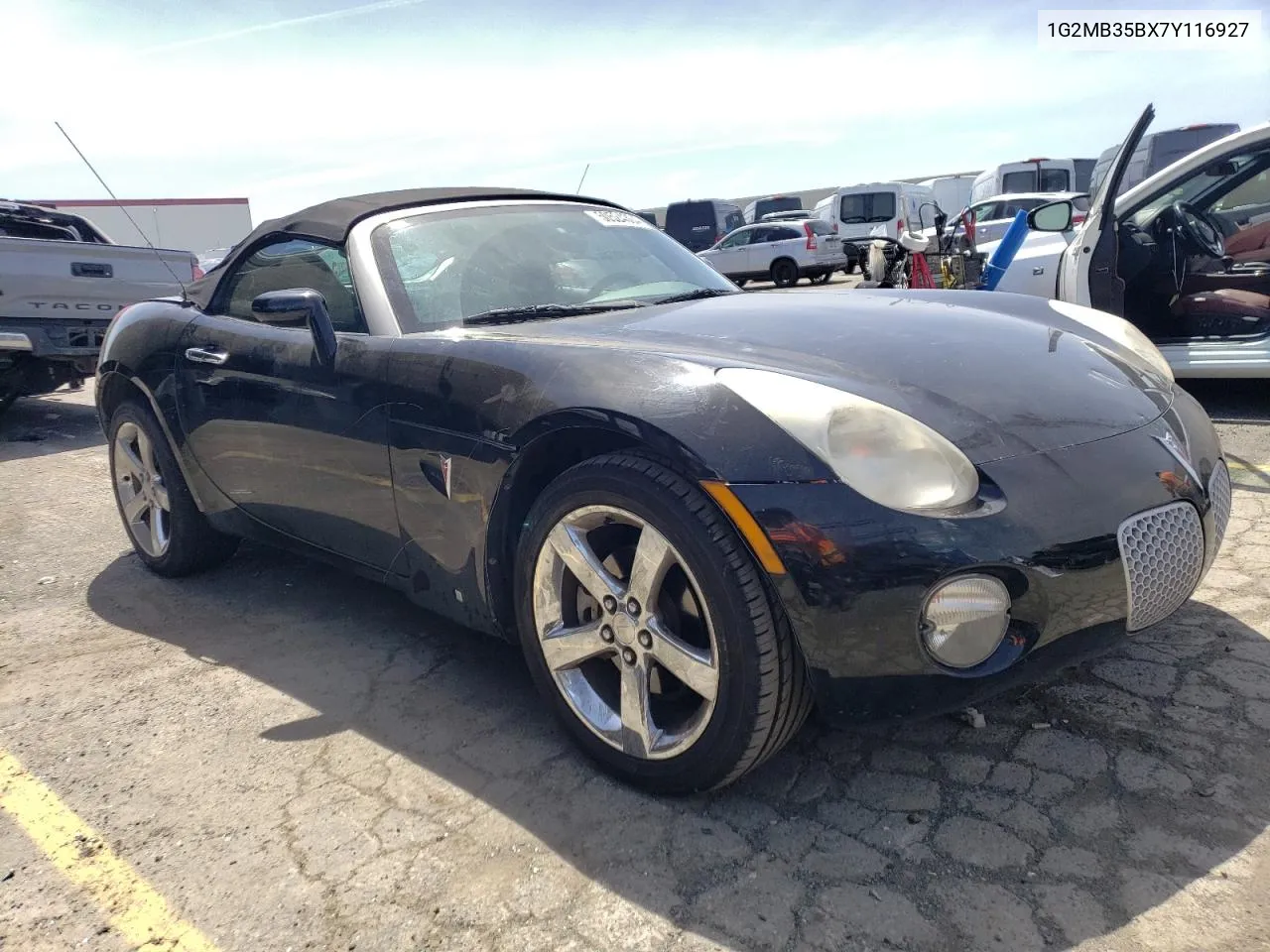 2007 Pontiac Solstice VIN: 1G2MB35BX7Y116927 Lot: 50524304