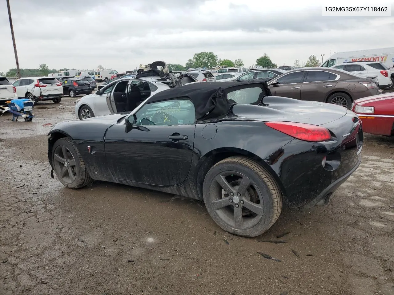 2007 Pontiac Solstice Gxp VIN: 1G2MG35X67Y118462 Lot: 53672514