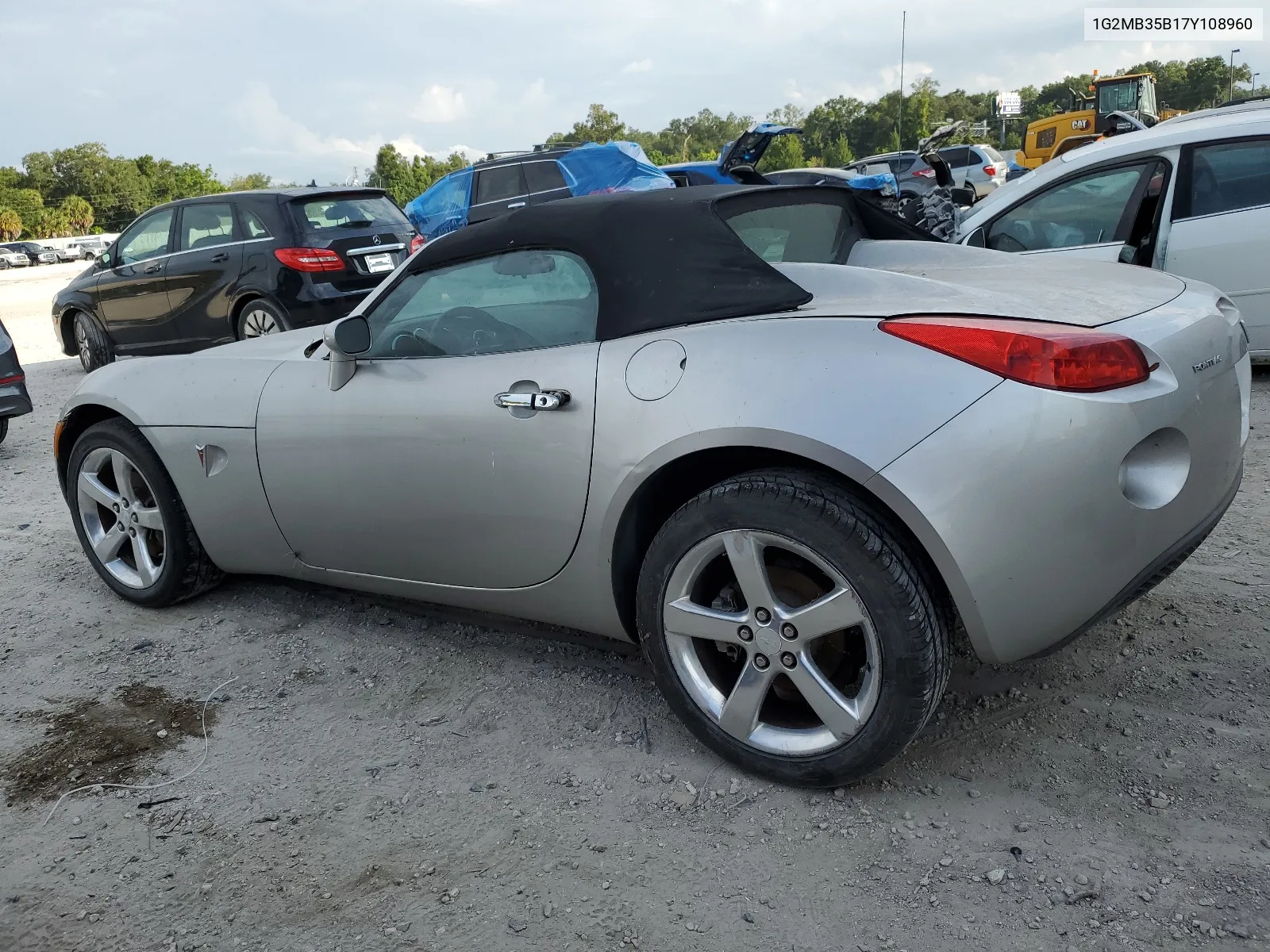 2007 Pontiac Solstice VIN: 1G2MB35B17Y108960 Lot: 68126364