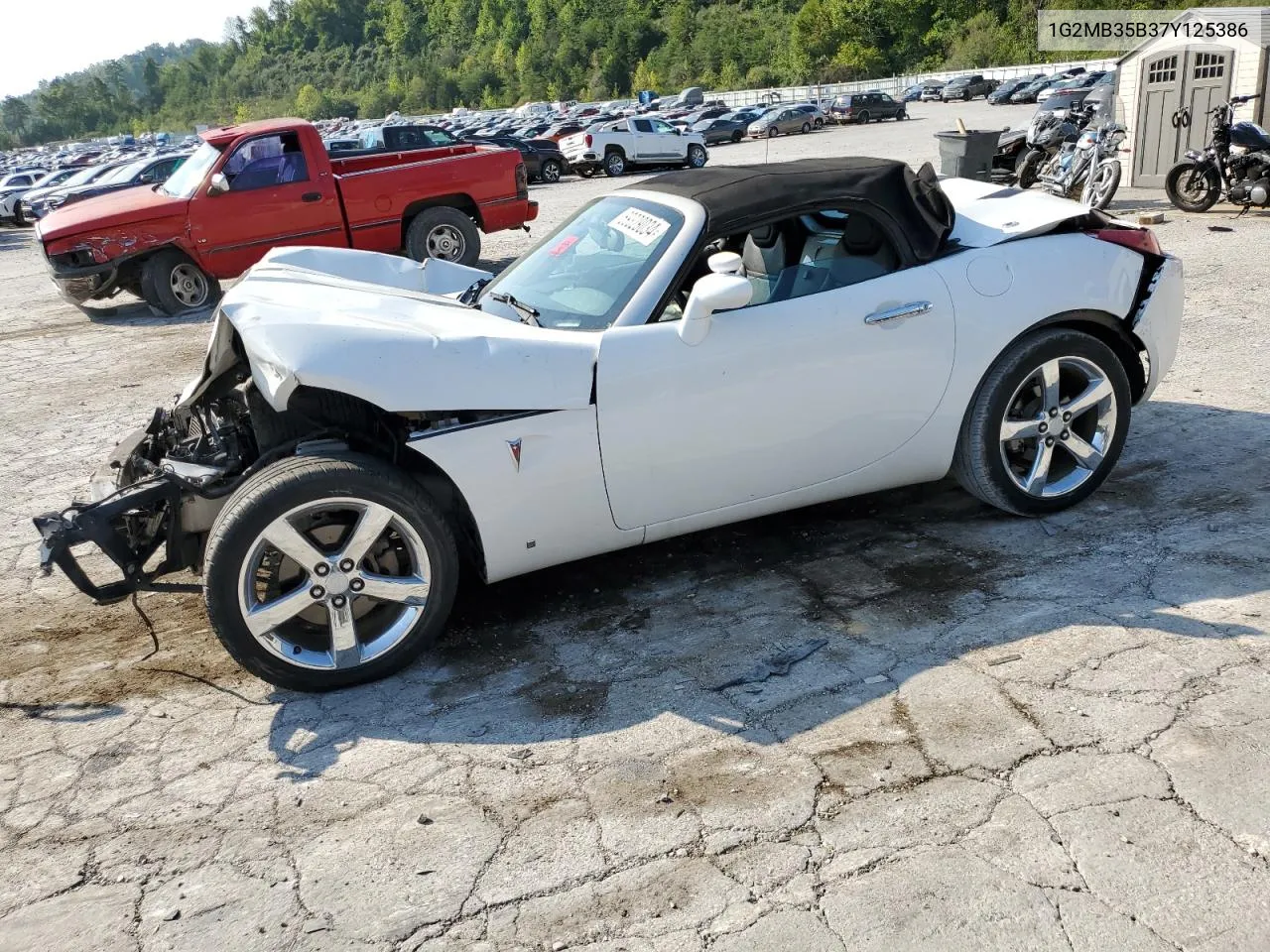 2007 Pontiac Solstice VIN: 1G2MB35B37Y125386 Lot: 69329034