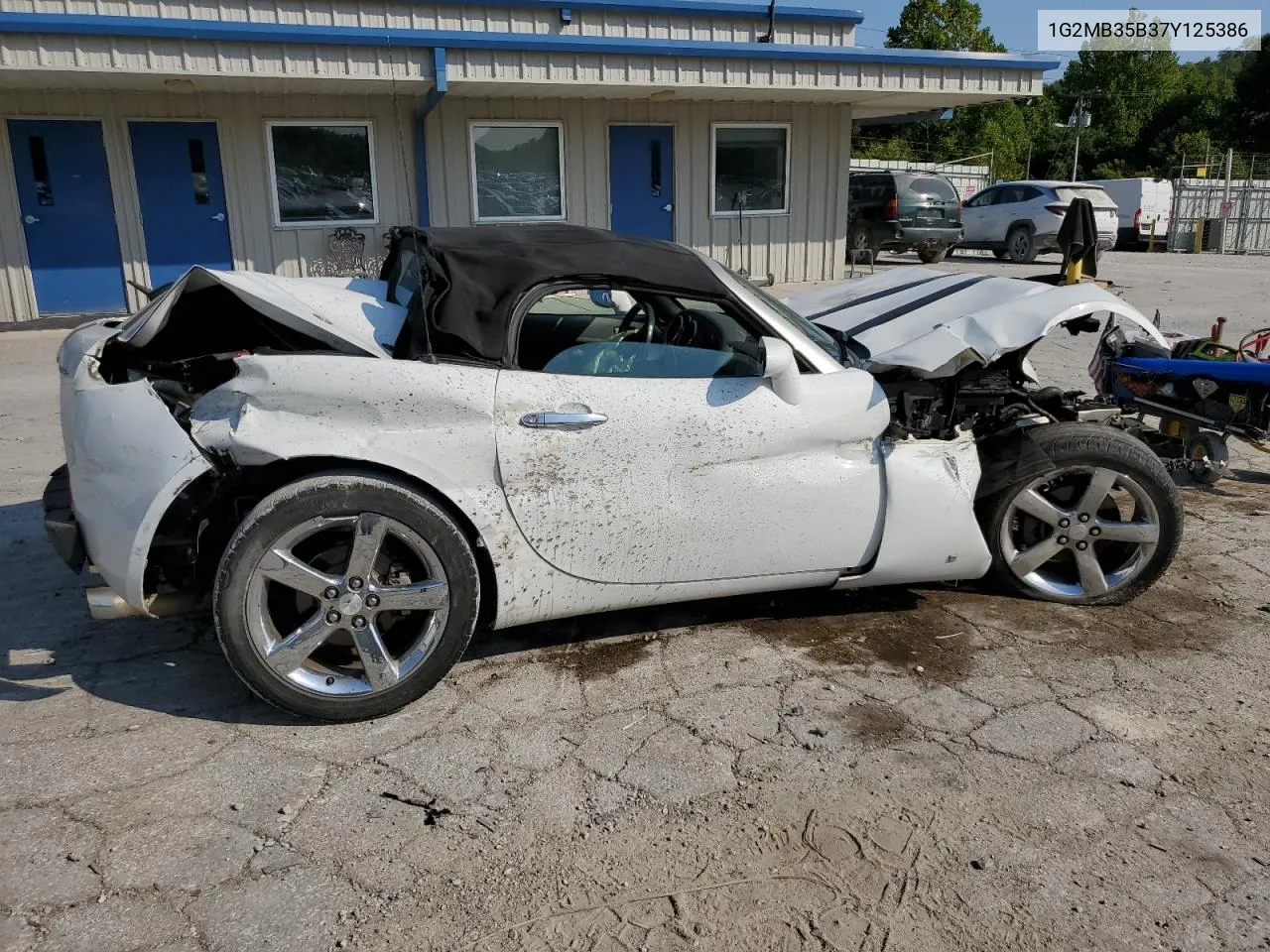 2007 Pontiac Solstice VIN: 1G2MB35B37Y125386 Lot: 69329034