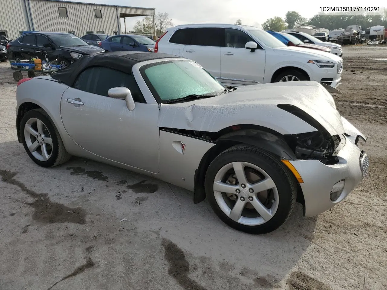 2007 Pontiac Solstice VIN: 1G2MB35B17Y140291 Lot: 72498694