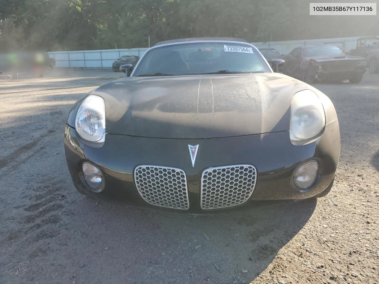 2007 Pontiac Solstice VIN: 1G2MB35B67Y117136 Lot: 73397564