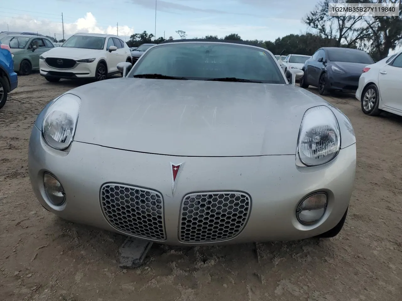 2007 Pontiac Solstice VIN: 1G2MB35B27Y119840 Lot: 73684114