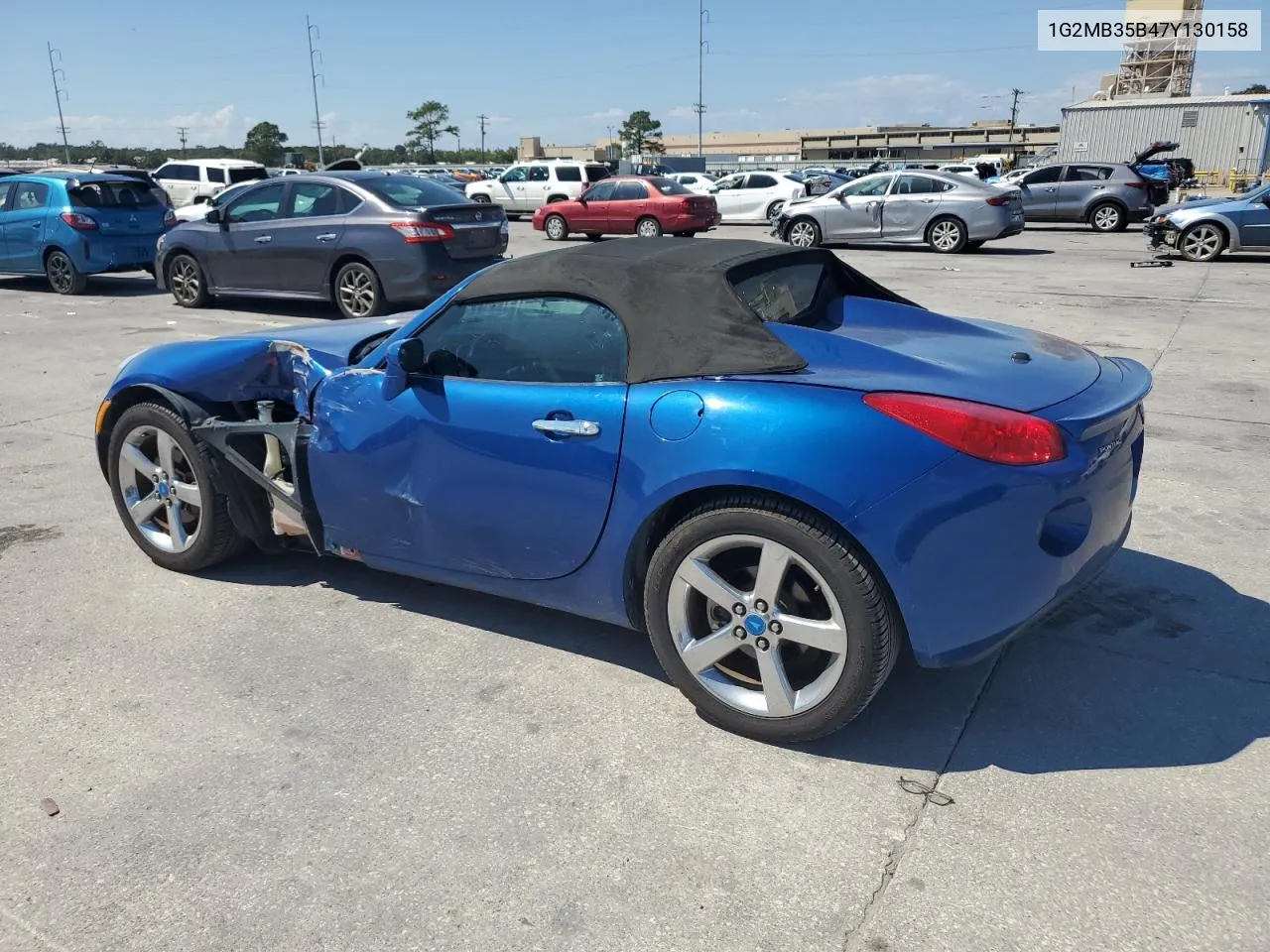 2007 Pontiac Solstice VIN: 1G2MB35B47Y130158 Lot: 73700064