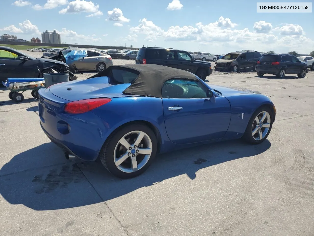 2007 Pontiac Solstice VIN: 1G2MB35B47Y130158 Lot: 73700064