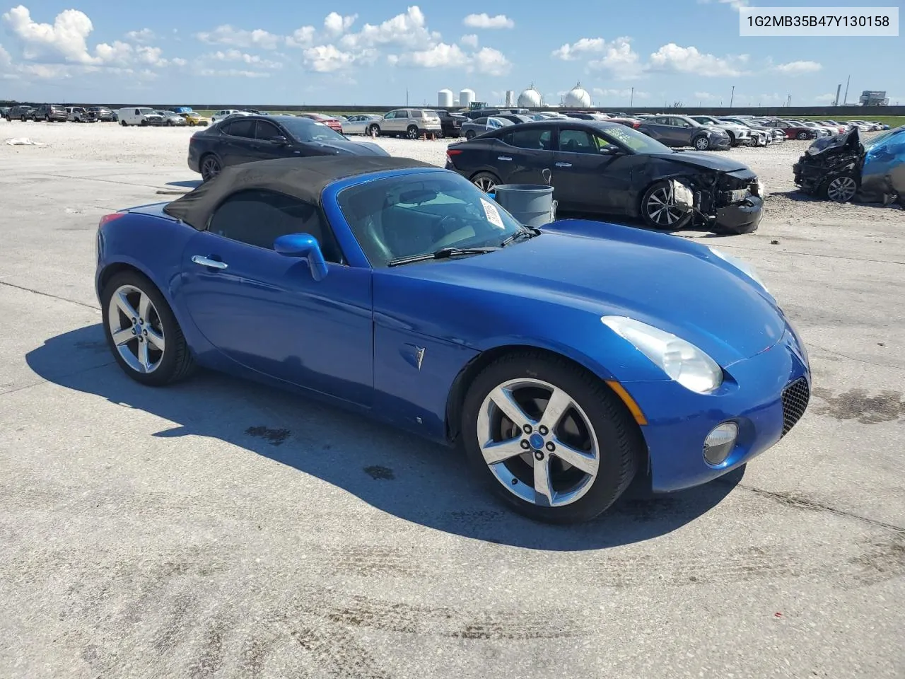 2007 Pontiac Solstice VIN: 1G2MB35B47Y130158 Lot: 73700064