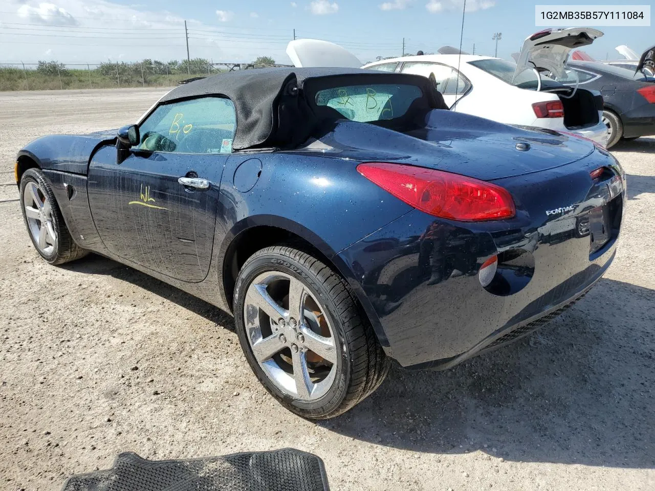 2007 Pontiac Solstice VIN: 1G2MB35B57Y111084 Lot: 73827114