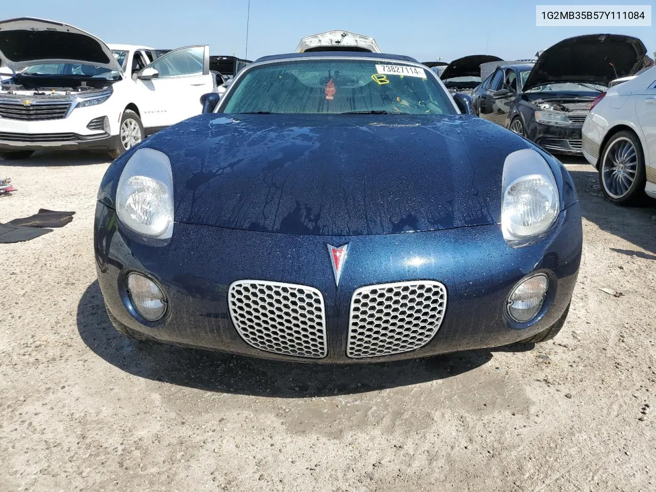 2007 Pontiac Solstice VIN: 1G2MB35B57Y111084 Lot: 73827114