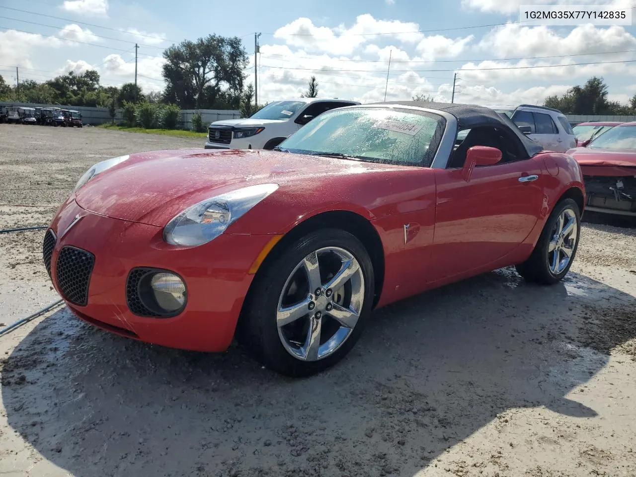 2007 Pontiac Solstice Gxp VIN: 1G2MG35X77Y142835 Lot: 74244854