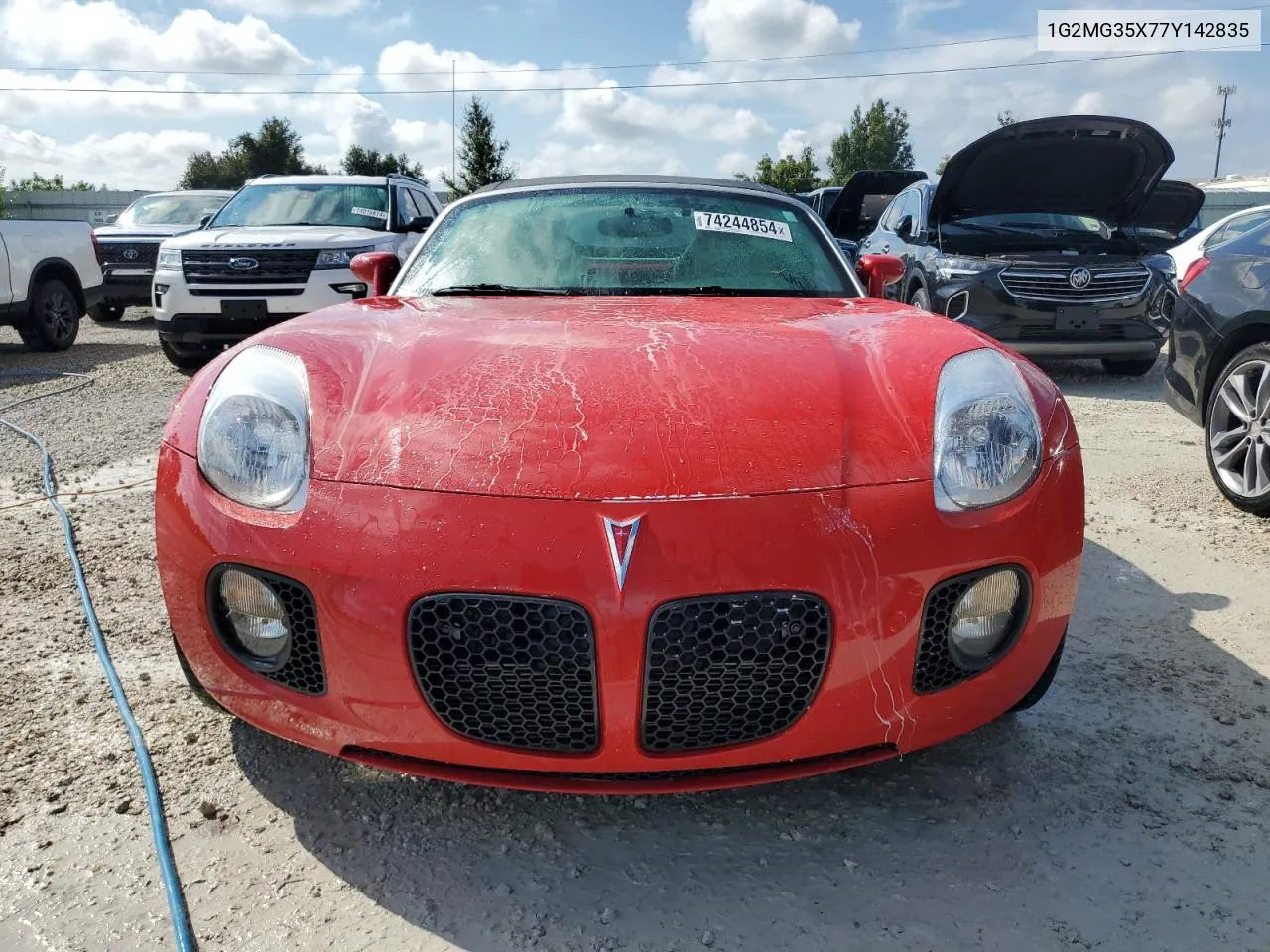 2007 Pontiac Solstice Gxp VIN: 1G2MG35X77Y142835 Lot: 74244854