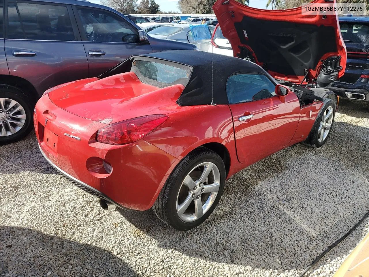 2007 Pontiac Solstice VIN: 1G2MB35B87Y112276 Lot: 75092924