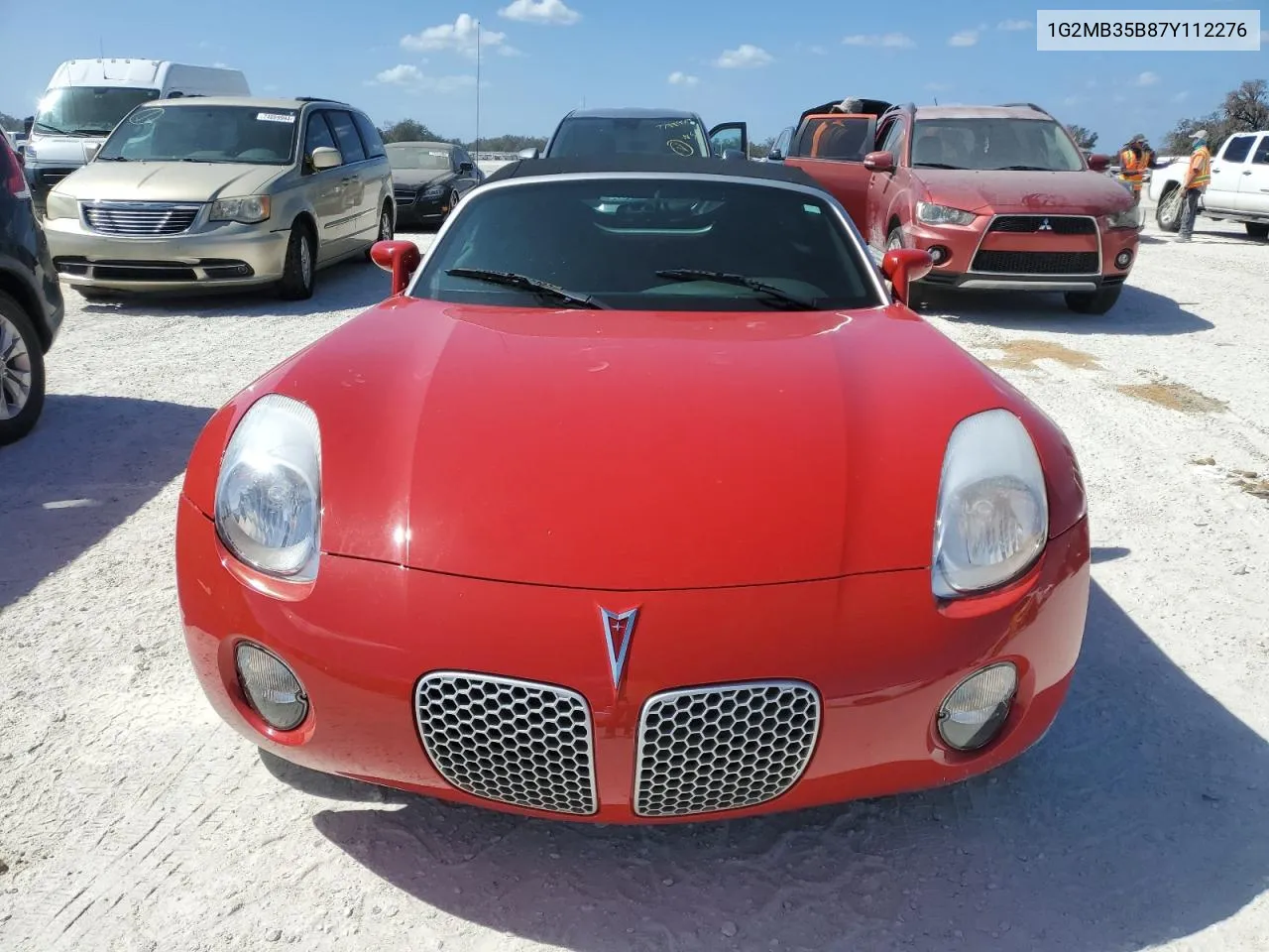 2007 Pontiac Solstice VIN: 1G2MB35B87Y112276 Lot: 75092924