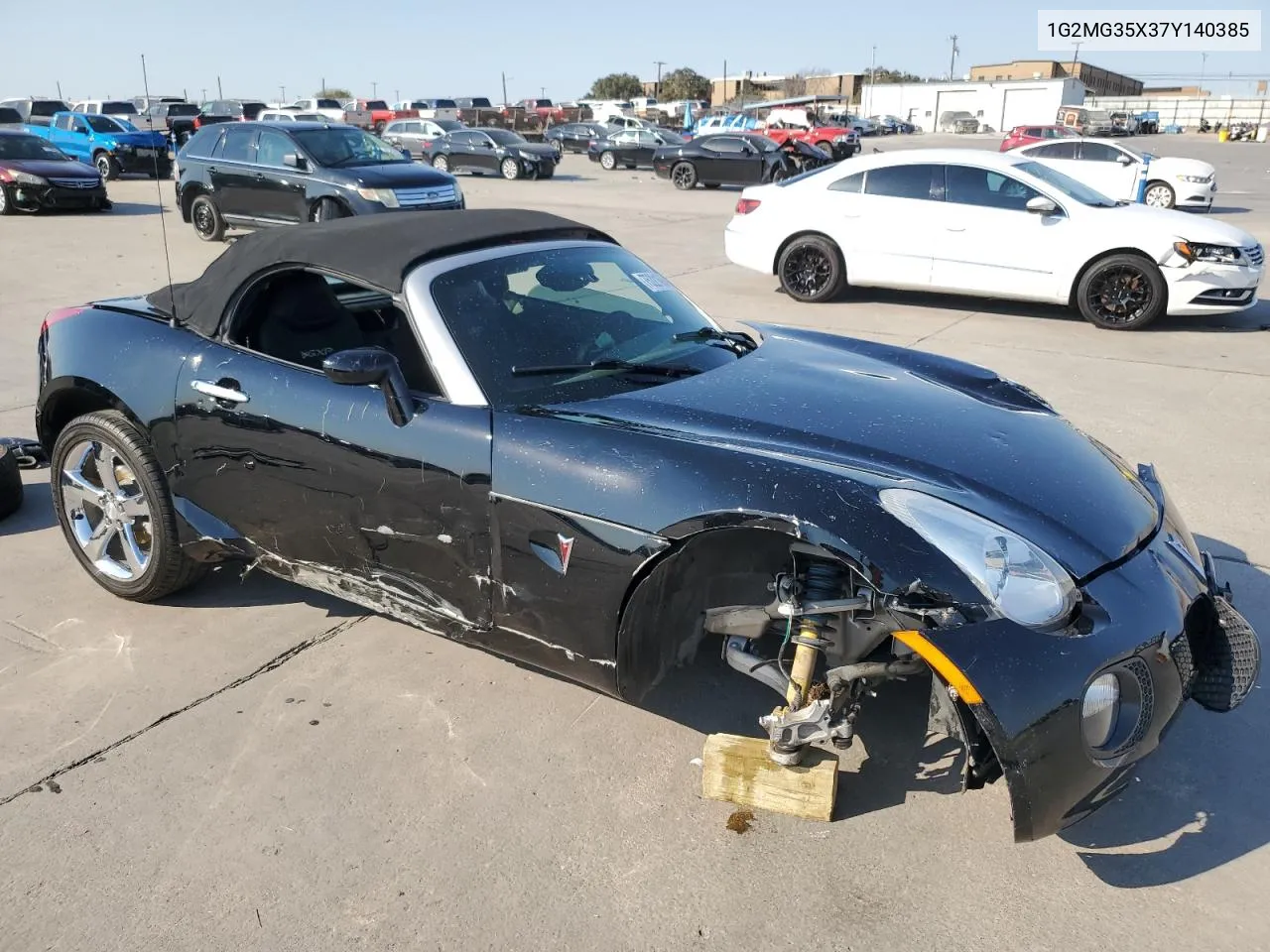 2007 Pontiac Solstice Gxp VIN: 1G2MG35X37Y140385 Lot: 75221684