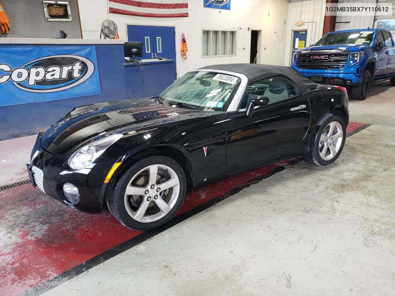 2007 Pontiac Solstice VIN: 1G2MB35BX7Y110612 Lot: 75523304