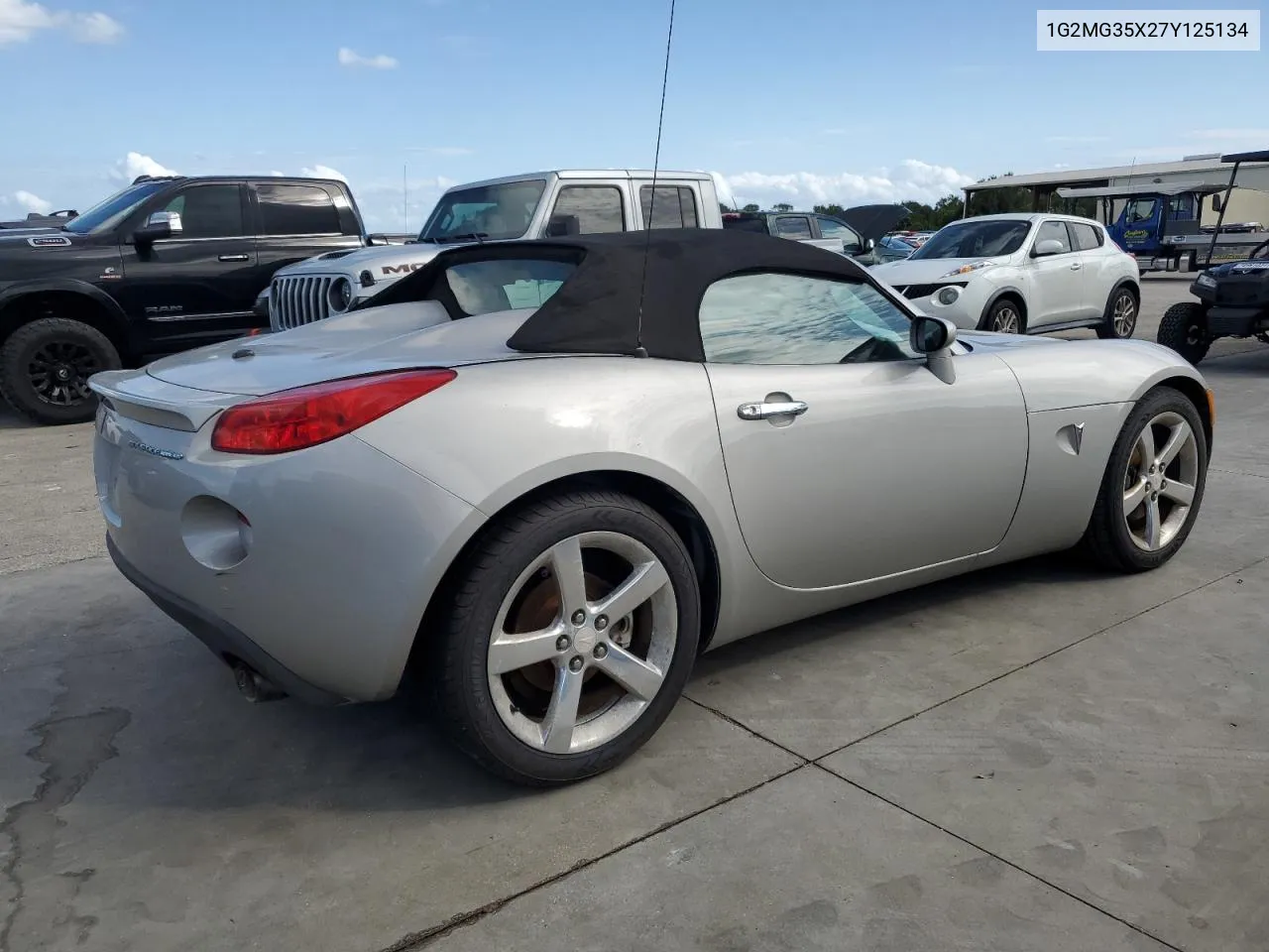 2007 Pontiac Solstice Gxp VIN: 1G2MG35X27Y125134 Lot: 76063104