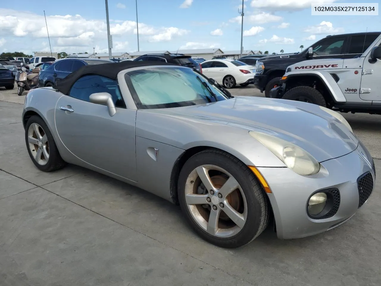 2007 Pontiac Solstice Gxp VIN: 1G2MG35X27Y125134 Lot: 76063104