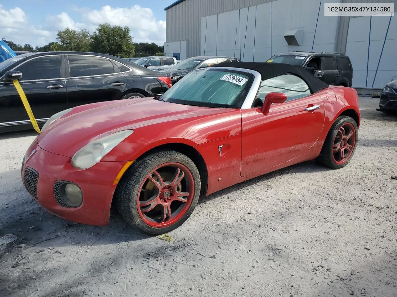 2007 Pontiac Solstice Gxp VIN: 1G2MG35X47Y134580 Lot: 77258464