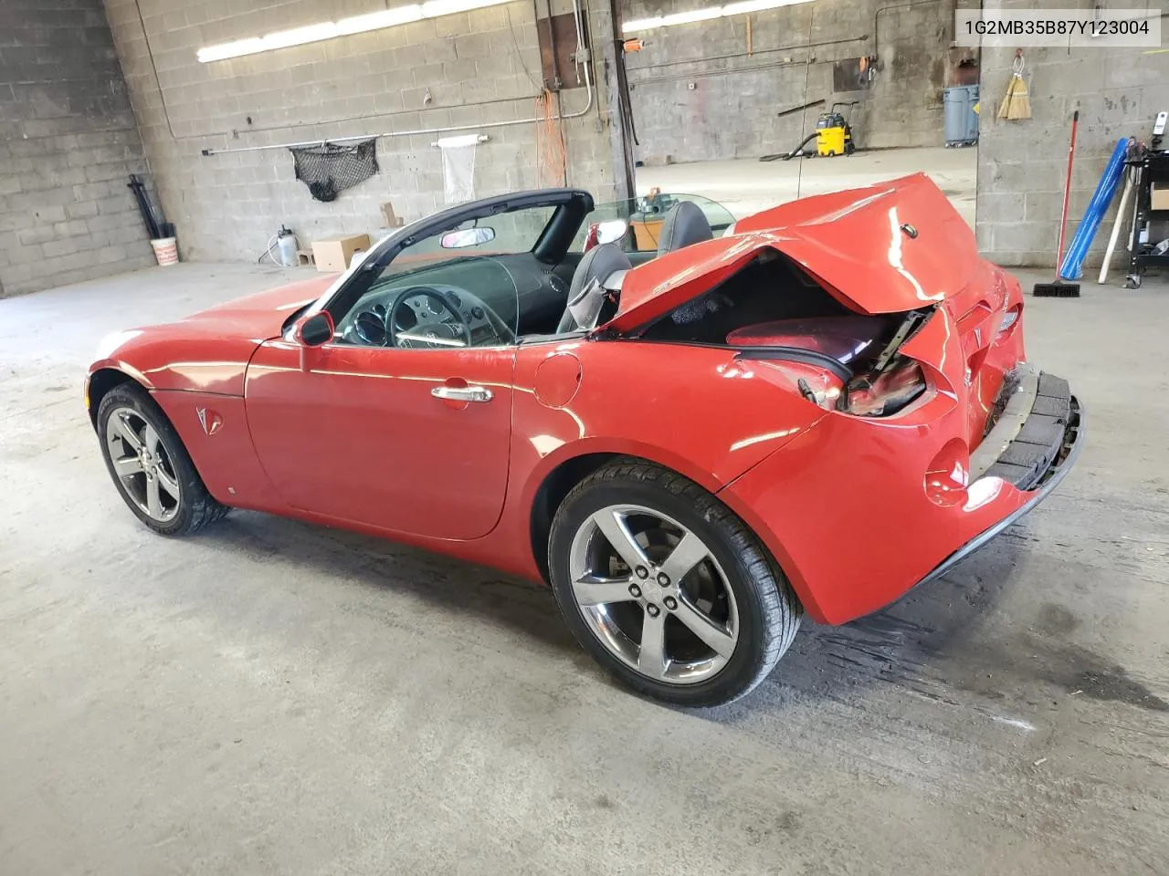 2007 Pontiac Solstice VIN: 1G2MB35B87Y123004 Lot: 79489224