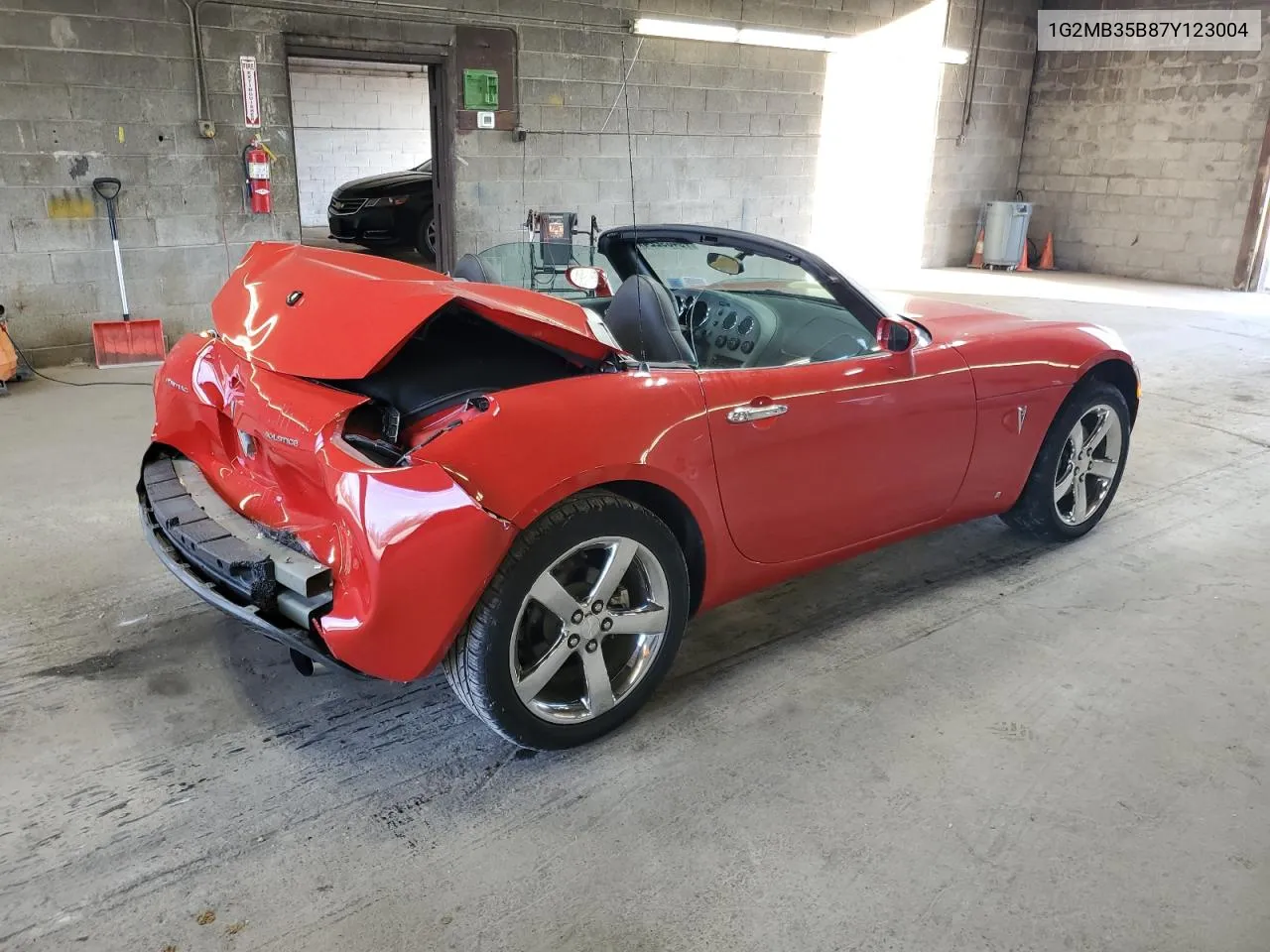 2007 Pontiac Solstice VIN: 1G2MB35B87Y123004 Lot: 79489224