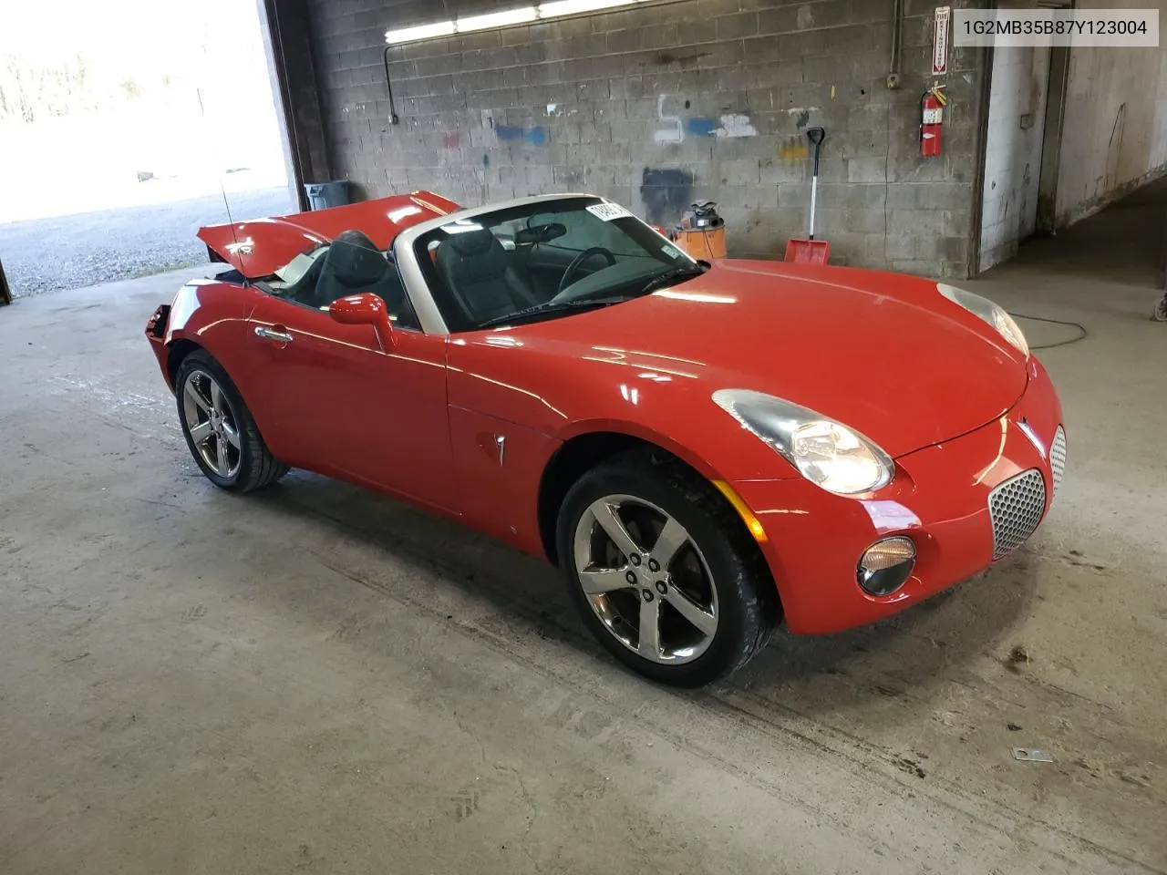 2007 Pontiac Solstice VIN: 1G2MB35B87Y123004 Lot: 79489224