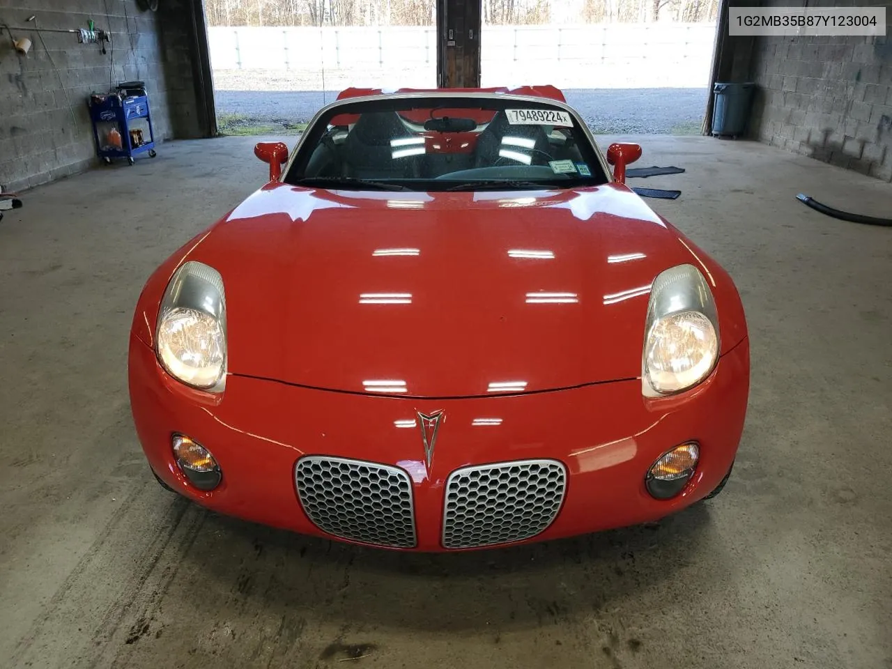 2007 Pontiac Solstice VIN: 1G2MB35B87Y123004 Lot: 79489224