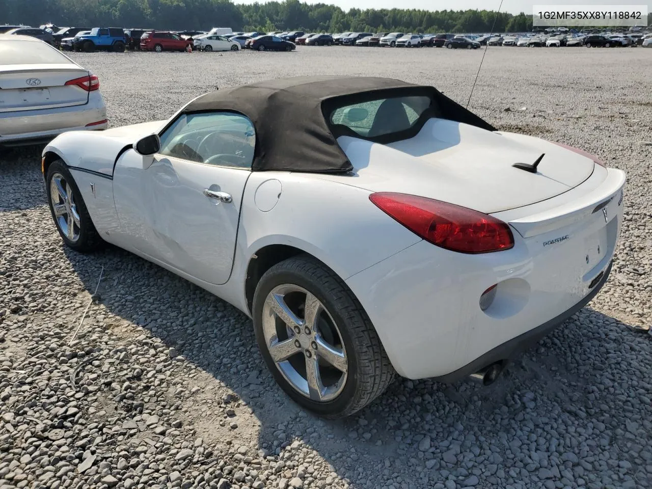 2008 Pontiac Solstice Gxp VIN: 1G2MF35XX8Y118842 Lot: 60426724