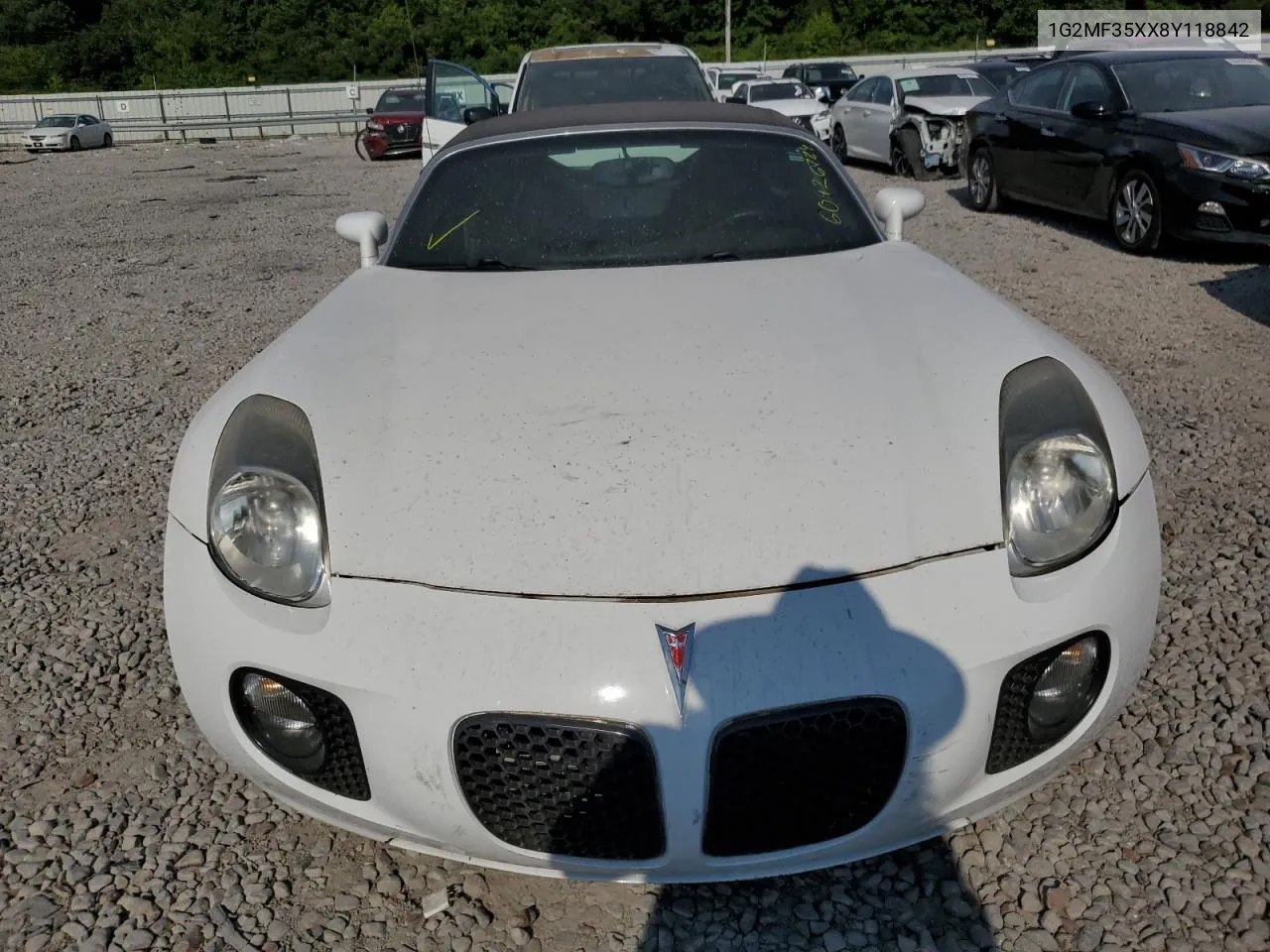 2008 Pontiac Solstice Gxp VIN: 1G2MF35XX8Y118842 Lot: 60426724