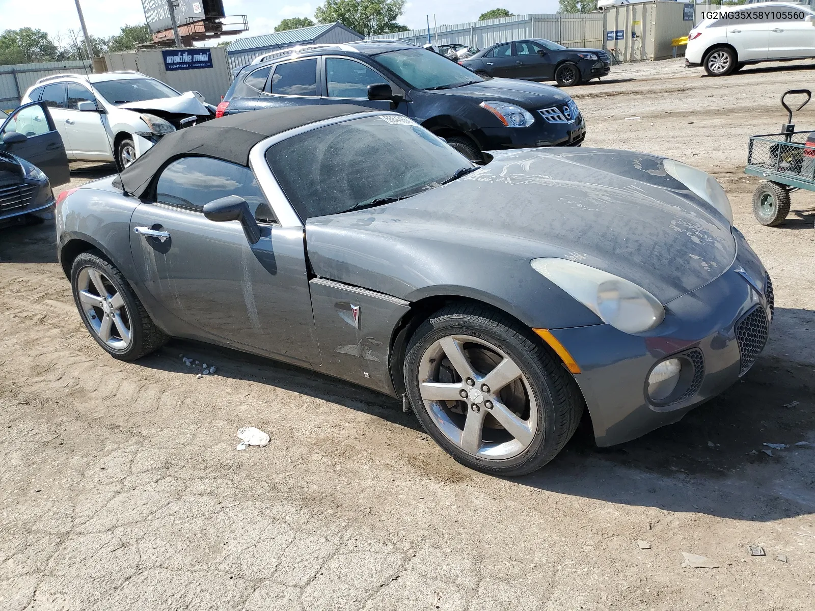 2008 Pontiac Solstice Gxp VIN: 1G2MG35X58Y105560 Lot: 66843664