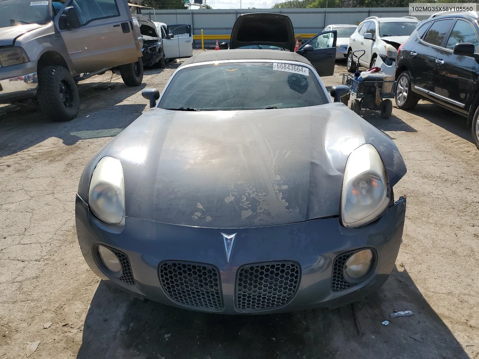 2008 Pontiac Solstice Gxp VIN: 1G2MG35X58Y105560 Lot: 66843664