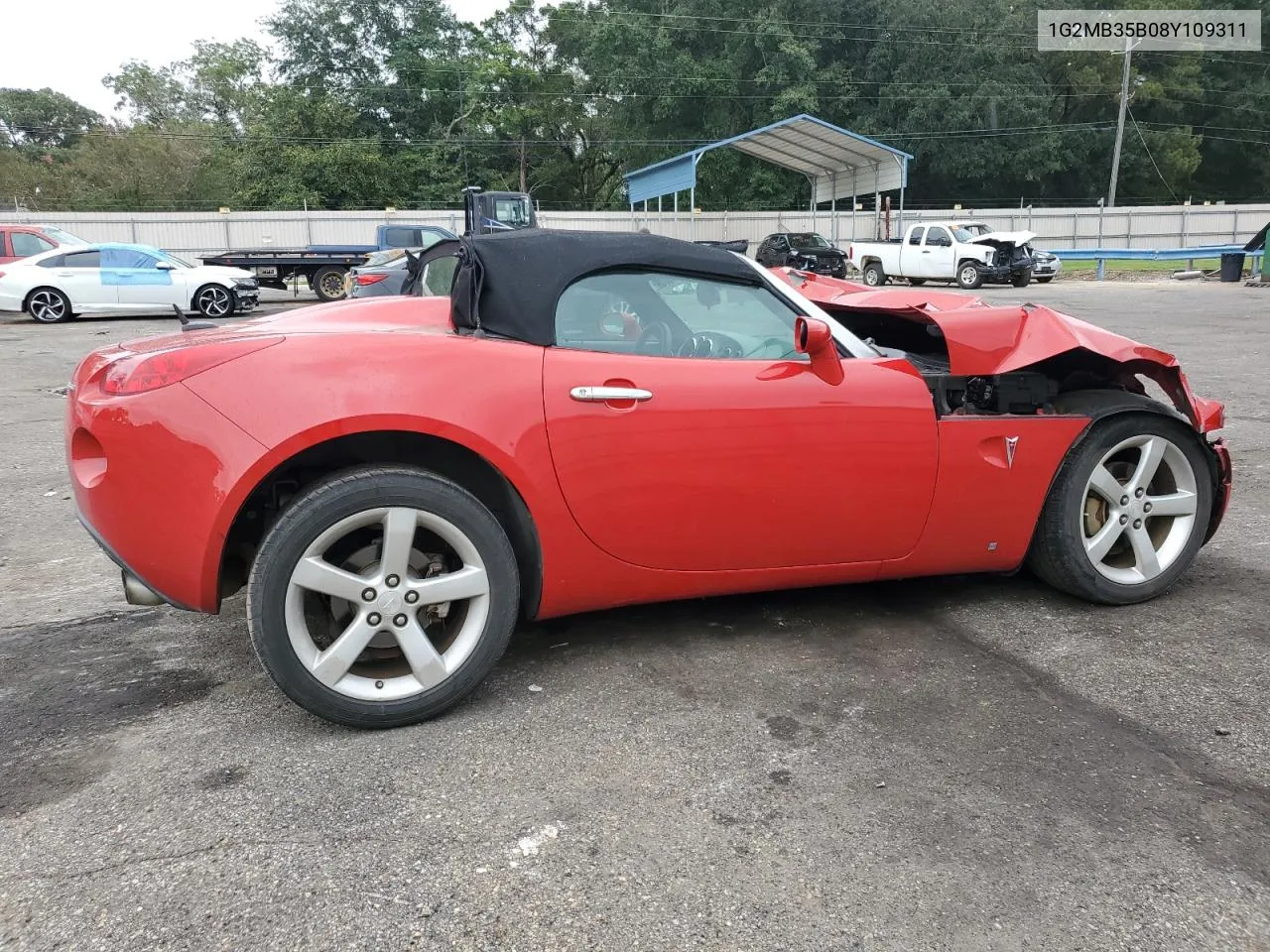 2008 Pontiac Solstice VIN: 1G2MB35B08Y109311 Lot: 70818064