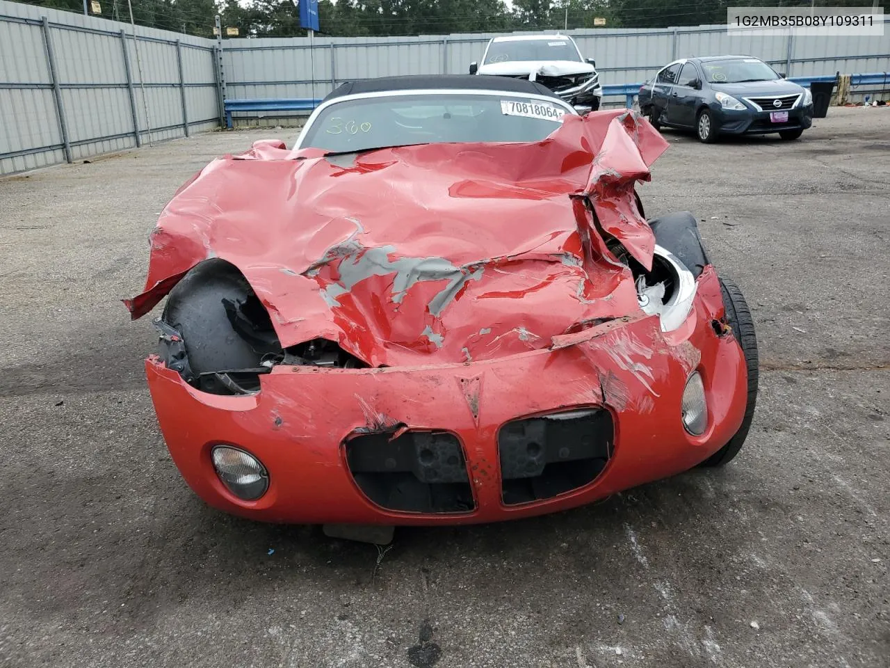 1G2MB35B08Y109311 2008 Pontiac Solstice