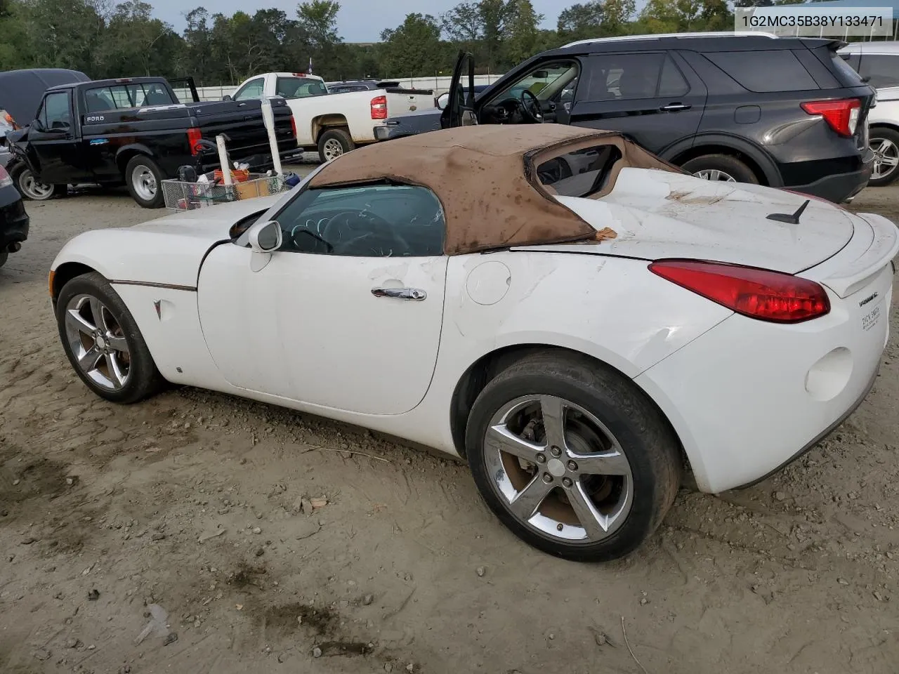 2008 Pontiac Solstice VIN: 1G2MC35B38Y133471 Lot: 71294854