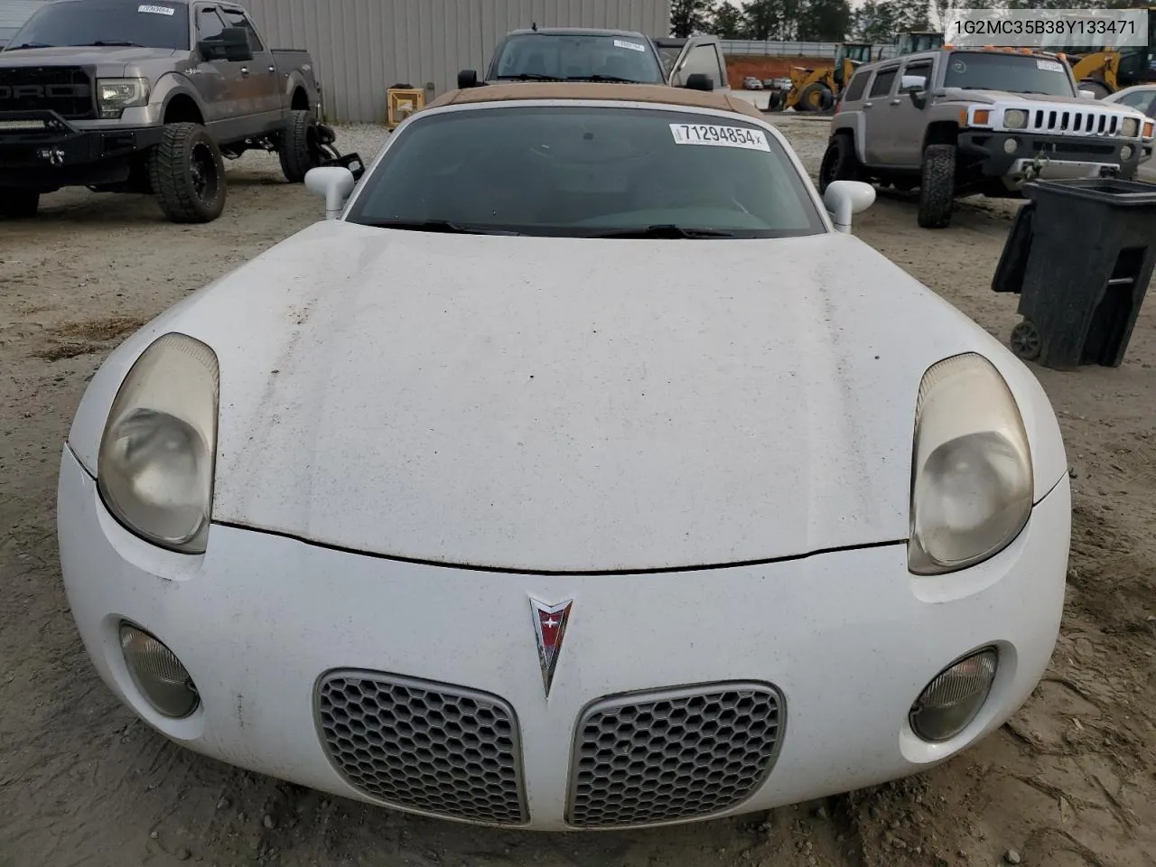 2008 Pontiac Solstice VIN: 1G2MC35B38Y133471 Lot: 71294854