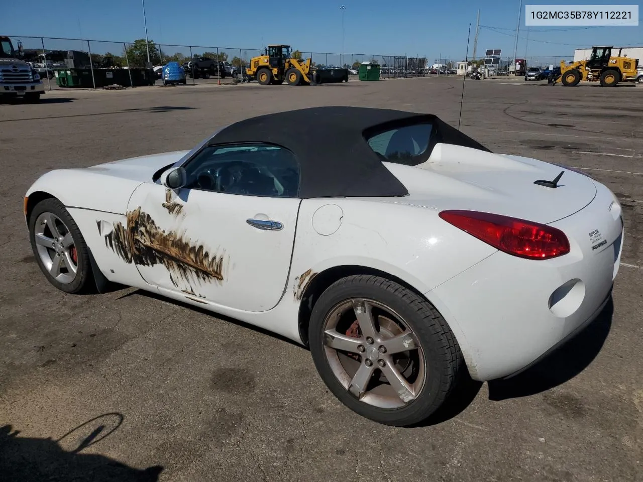 2008 Pontiac Solstice VIN: 1G2MC35B78Y112221 Lot: 74530324