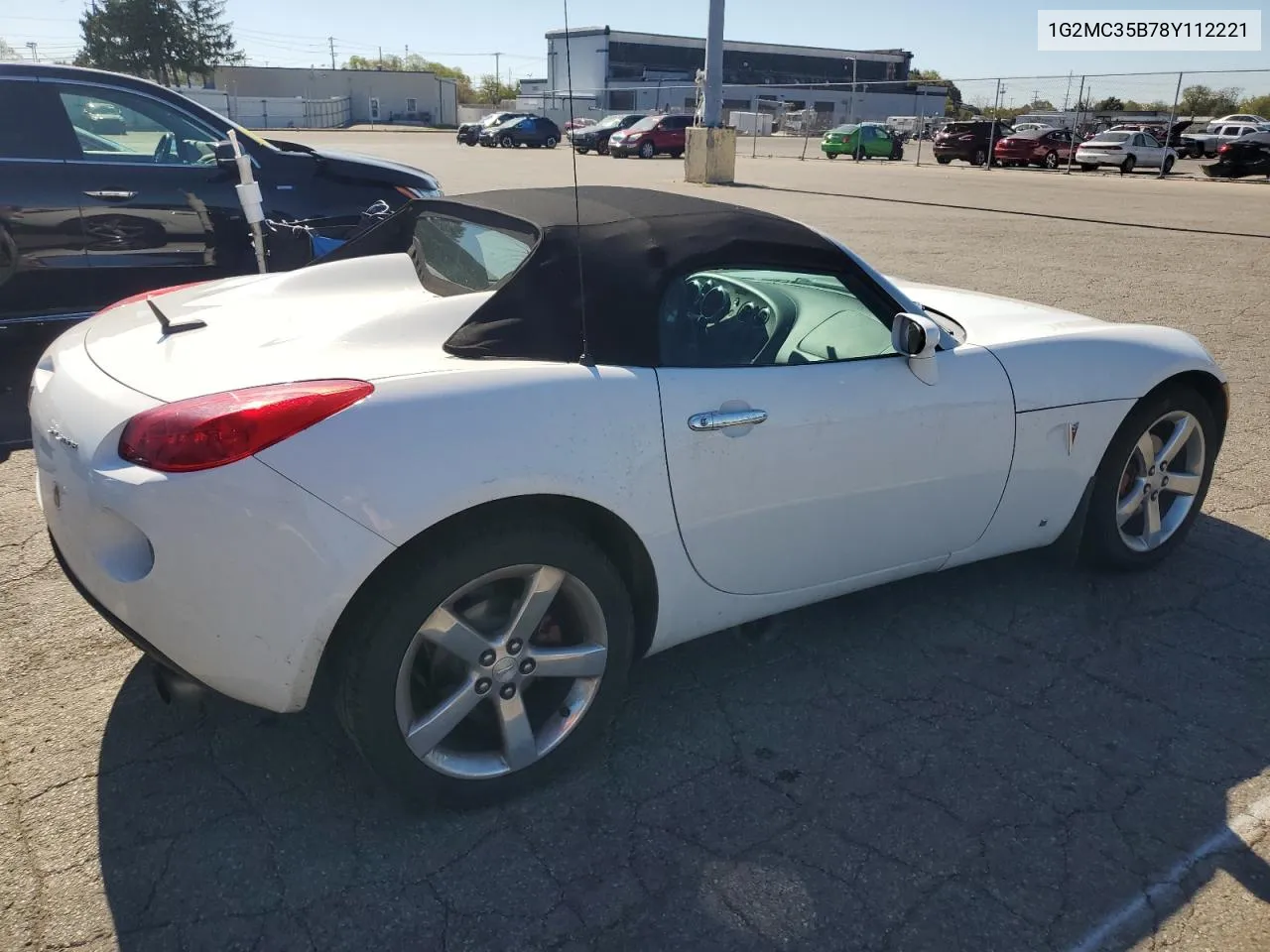 2008 Pontiac Solstice VIN: 1G2MC35B78Y112221 Lot: 74530324