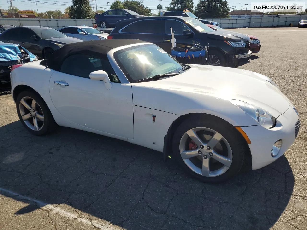 2008 Pontiac Solstice VIN: 1G2MC35B78Y112221 Lot: 74530324