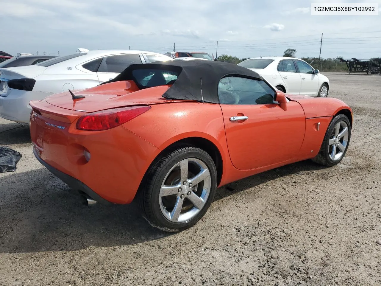 2008 Pontiac Solstice Gxp VIN: 1G2MG35X88Y102992 Lot: 75087284