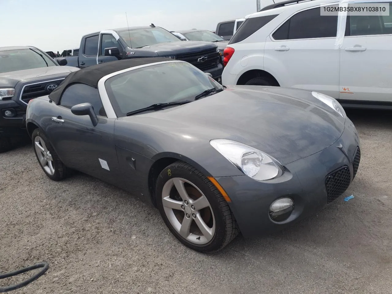 2008 Pontiac Solstice VIN: 1G2MB35BX8Y103810 Lot: 76457994