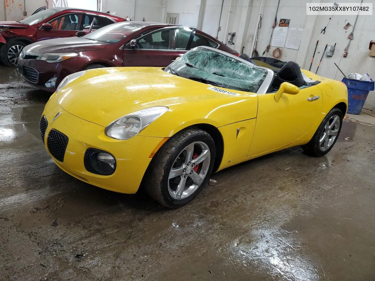 2008 Pontiac Solstice Gxp VIN: 1G2MG35XX8Y107482 Lot: 76509154