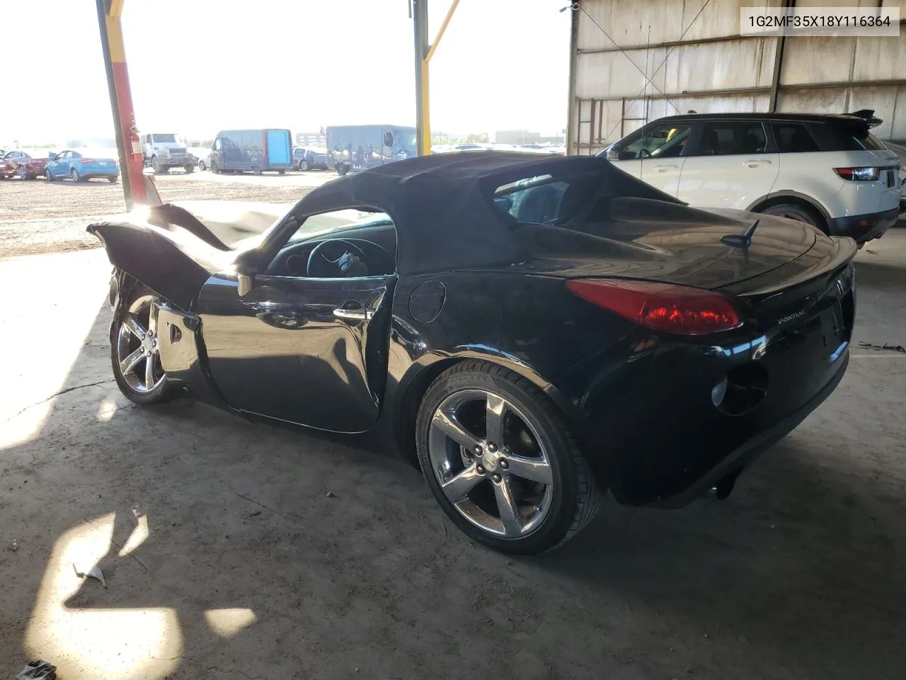 2008 Pontiac Solstice Gxp VIN: 1G2MF35X18Y116364 Lot: 76589494